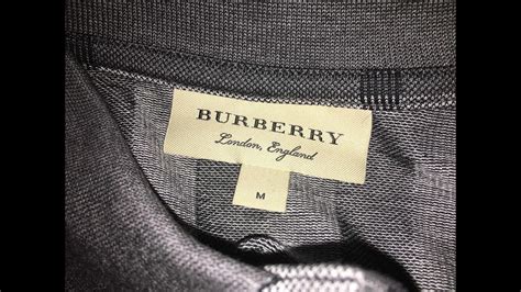 burberry old logo polo|authentic burberry polo labels.